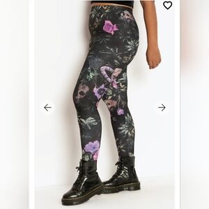 Blackmilk Garden of The Dead Leggings XL